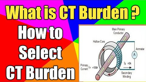 CT Burden Selection | What is CT Burden | CT Ratio Selection