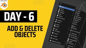 Know THIS about ADDING and DELETING objects in Blender | Blender Beginner Tutorial