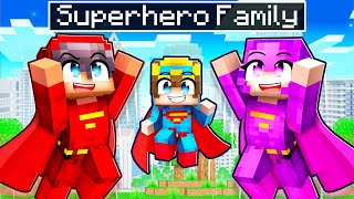 Adopted By SUPERHEROES In Minecraft! screenshot 5