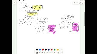 Laws of Exponents- Hard Example