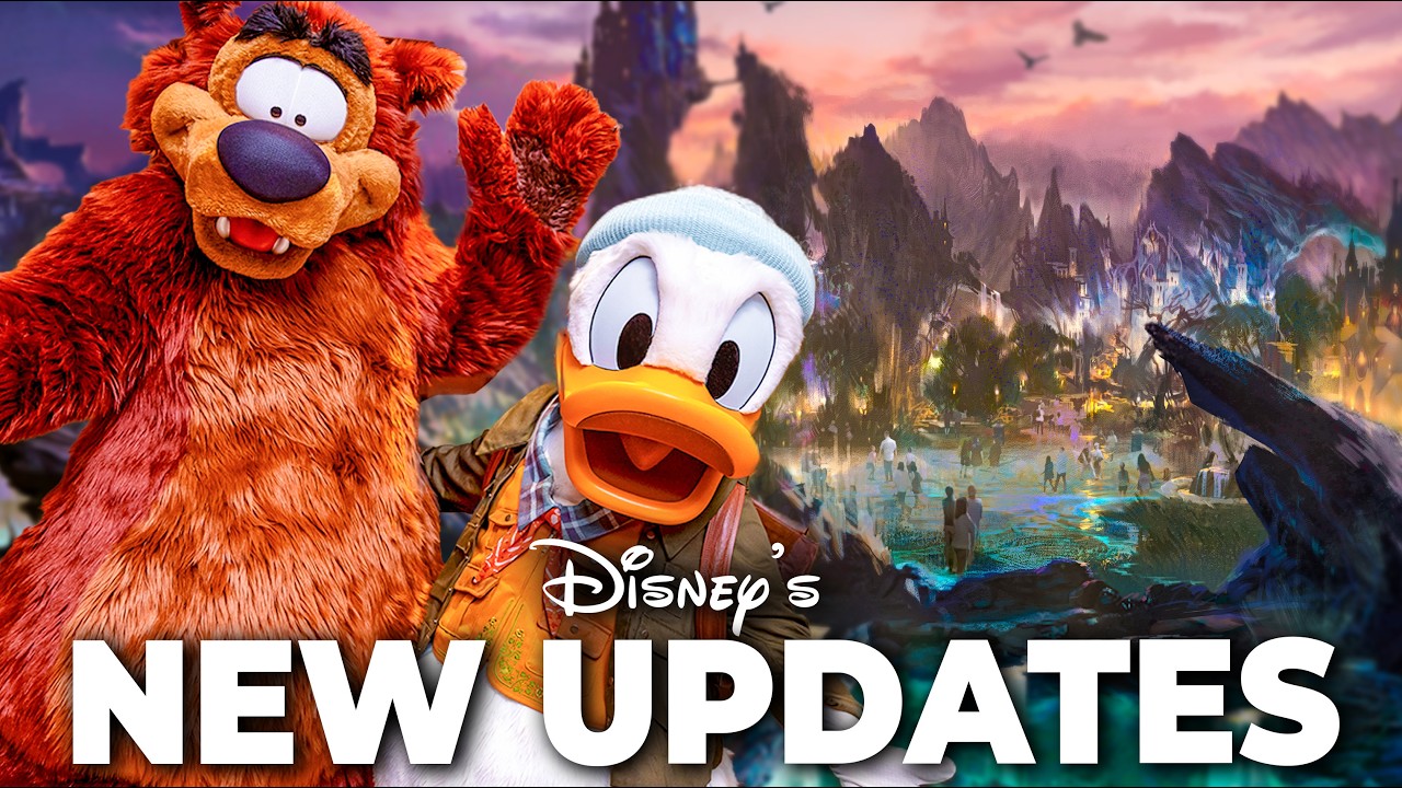 Top 10 NEW Disney Attraction Updates & Changes at the Disney Parks- Walt Disney World & Disneyland