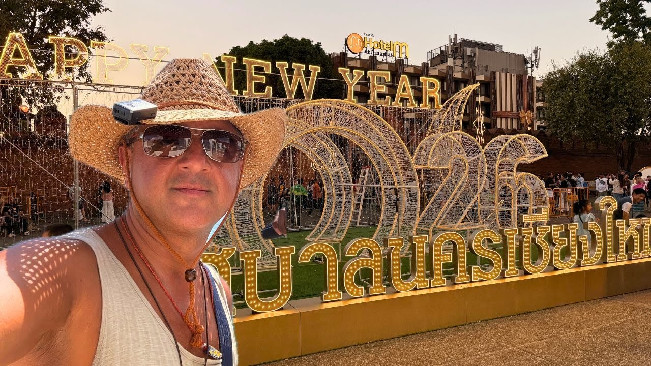 Чиангмай, Таиланд, перед Новым годом 2026 | Видеоблог о путешествиях