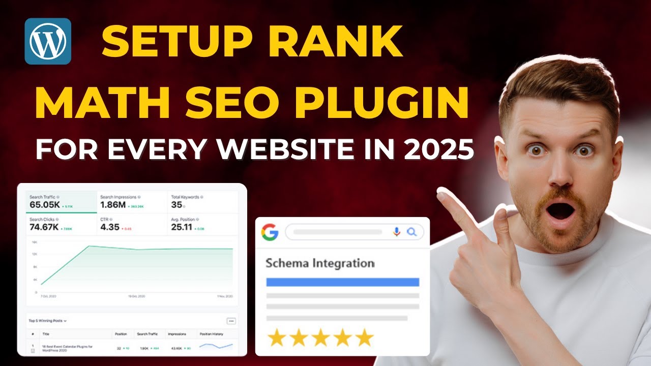 Wordpress Math How to Setup Rank Math SEO Plugin in WordPress (Step-by-Step 2025 Guide ...