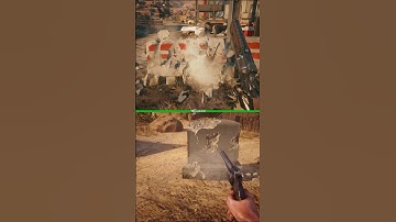 STONE PHYSICS COMPARISON (CYBERPUNK 2077 VS RDR2)