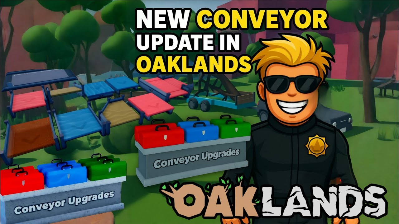 NEW CONVEYOR UPDATE In Oaklands Roblox YouTube 
