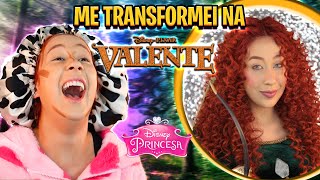 ME TRANSFORMEI DA VALENTE! #BASTIDORESPRINCESAS #challenge