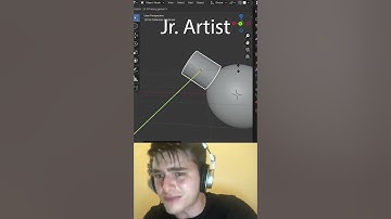 Jr vs Sr Artist: Align object to surface #blendertutorial #blender #blendercommunity #blender3d #b3d