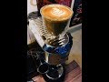 how to make latte  هل ديلونجي ديدكا مكينة احترافية  #لاتيه آرت