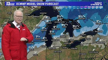 5/6 pm Weather Forecast - Grand Rapids, MI - Wednesday, March 22, 2023