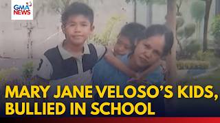 Mga anak ni Mary Jane Veloso, na-bully sa paaralan noong nakakulong ang kanilang ina | GMA News