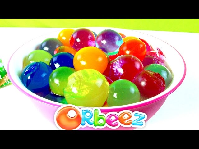 COMO HACER una MEGA ORBEEZ GIGANTE COMESTIBLE y acaba en GUERRA DE GELATINA  