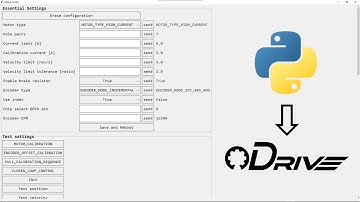 ODrive V3 Python GUI 💻