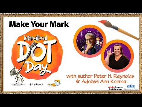 Make Your Mark with the Creator of The Dot! | Dot Day Create-Along