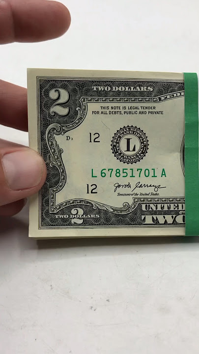 2 Dollar Bills Worth More Then $2.. #ytshorts