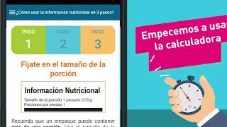 INS te enseña a utilizar la aplicación "Alerta", que brinda información nutricional en productos screenshot 1