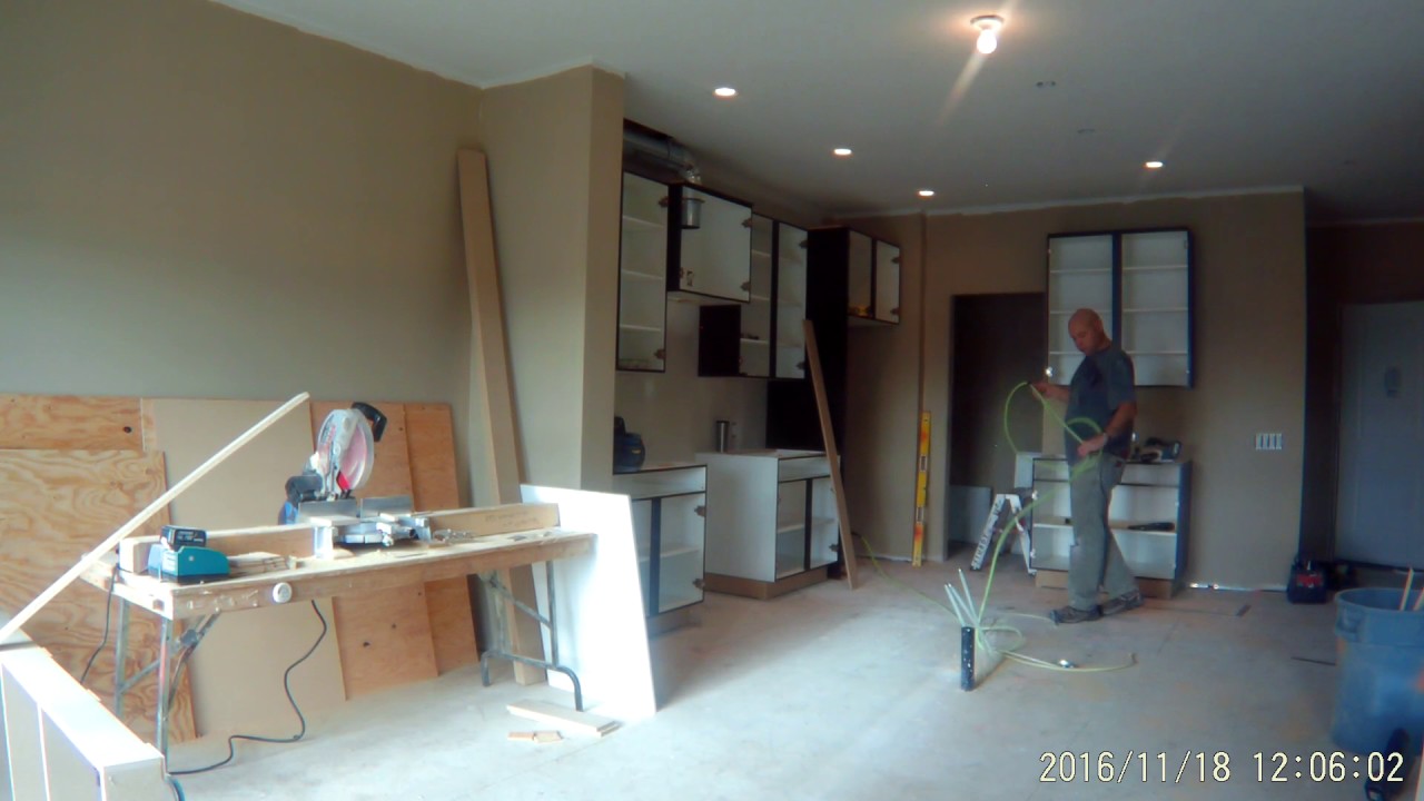 Westridge full kitchen install....Time Lapse YouTube