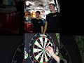 Is this the best bull up you've ever seen? Full video coming soon! #darts #dartsnews #shorts