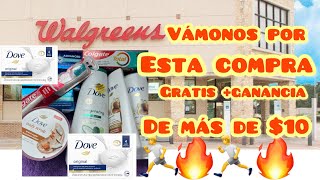 WalgreensDOVE y Mas GRATIS MÁS GANANCIA ‍♂‍♂