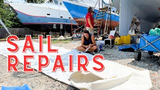 Can We Save our Main Sail? | ICW  St Mary's | ep 270