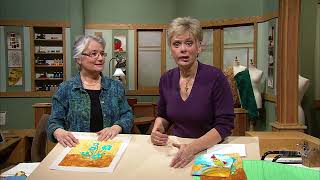 Art Quilts - Fusible Collage Workshop - Part 2 | Sewing With Nancy