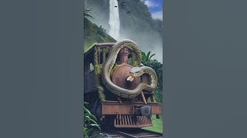 Monster Python | python | Anaconda | wild forest #wildanimal #explore #pythonsnake #bigpython