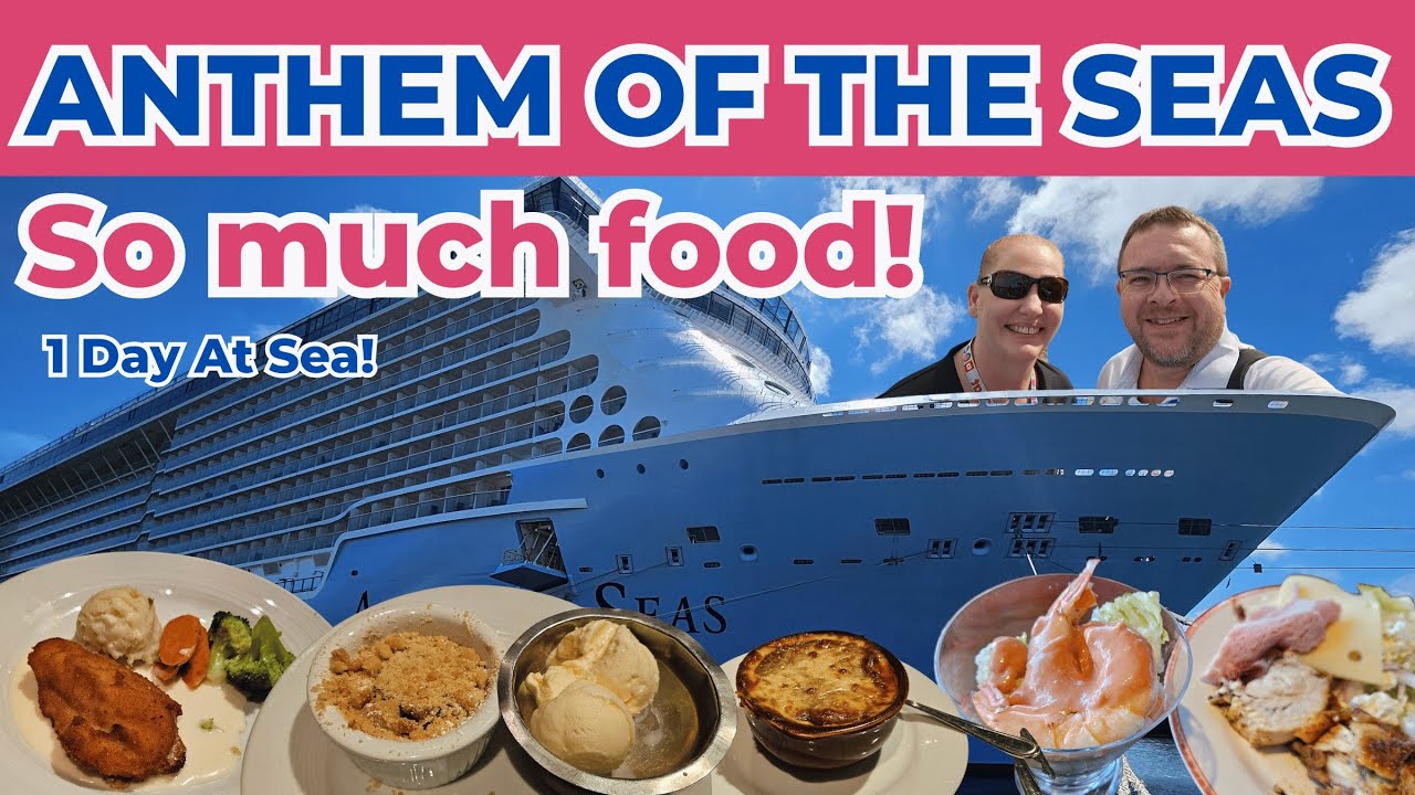 День отдыха в круизе на Anthem of the Seas | Бесплатное мороженое и веселье в стиле 80-х!
