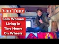 Brave Solo Woman Living Full Time in Her Tiny Home on Wheels