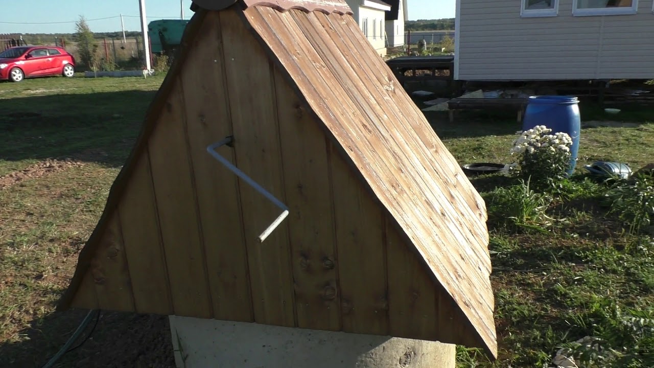 Зимний водопровод, проточный фильтр, строительство крыльца - YouTube