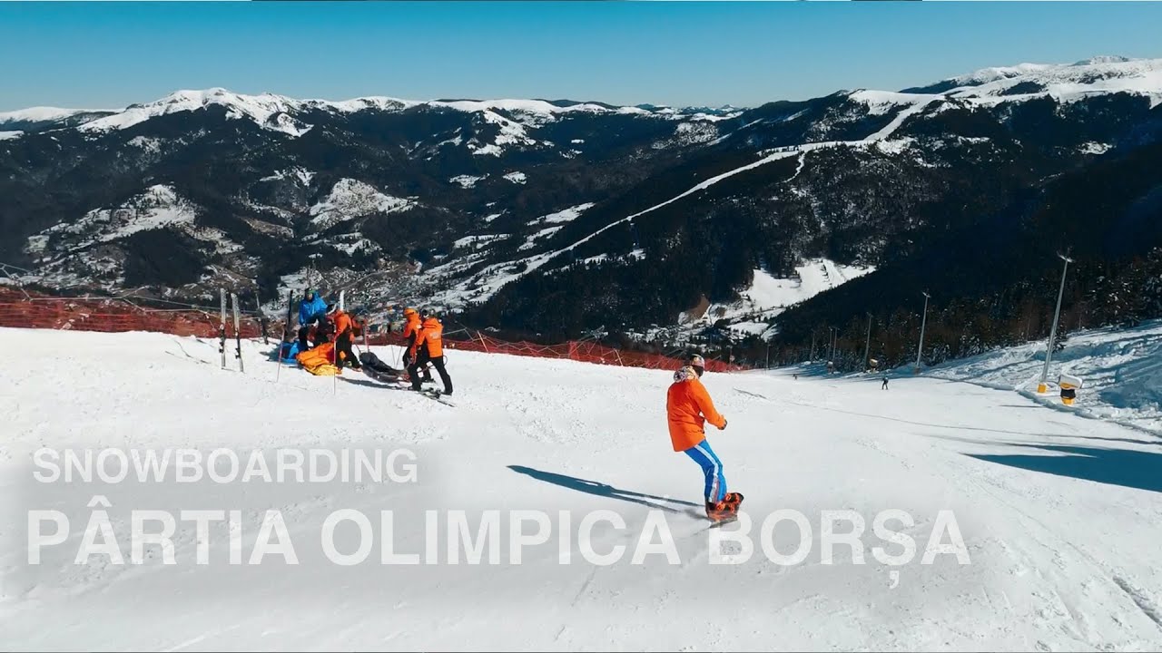 Partia Olimpica Borsa - Coborare cu Snowboard