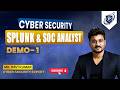 Provoke Trainings Live Stream-Splunk &amp; Soc Analyst Demo Part 01