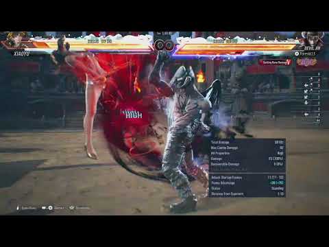 Devil Jin During Heat EWGF x2 Simple Staple Combos Tekken 8 Season 3 PS5