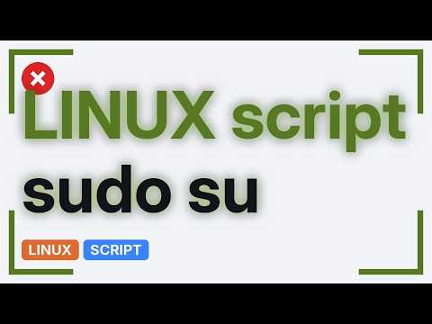 Use sudo command for script SSH server (3 Solutions!!)