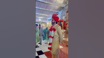 First Look of bride Groom pakistani Wedding 😍 | 1st Look of bride | #bridalmakeup #1stlook #shorts
