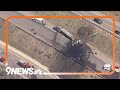 Chopper Footage: 1 Killed in Crash, Tanker Fire on Colorado Highway