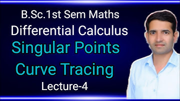 L-4 Curve Tracing Differential Calculus B.Sc.1st semester B.Sc.1st year math by Jitendra kumar