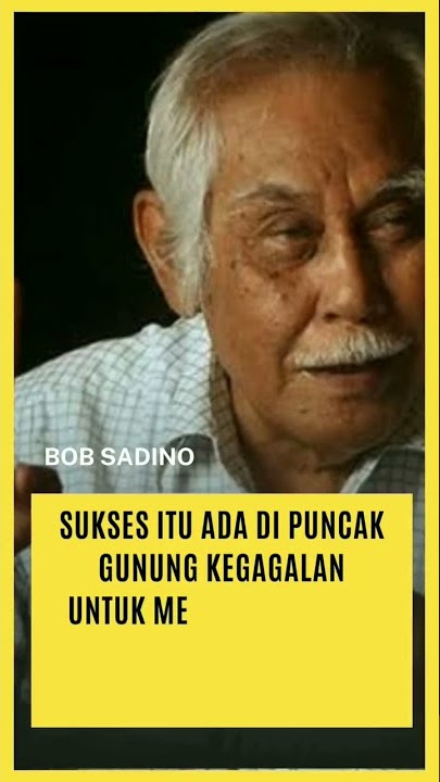 Kata-Kata Bijak Kehidupan Bob Sadino || Story wa 30 detik #katabijak #storywa30dtk #bobsadinoquotes