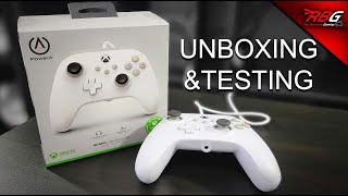 PowerA Xbox Series X/S Wired Controller Unboxing & Testing - Red Bandana Gaming