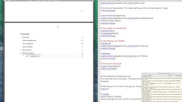 Latex Tutorial 5 of 11: Table Setup, Table of Tables