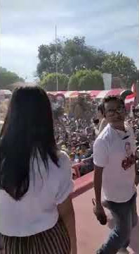 Ganjar Sngdwegawe Alun-Alun Gegesik cirebon jawa Barat tgl 03 Agustus 2022 Ganjene pantura