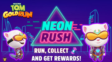 Talking Tom Gold Run - Gameplay Walkthrough Part 8 - Cyber Angela (iOS, Android)