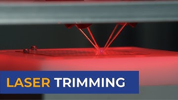 Laser Trimming of the attenuators on PCBs