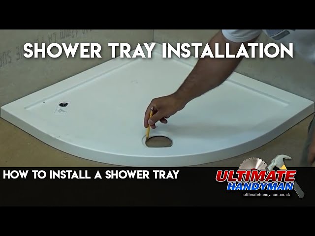 How To Fit A Shower Tray So It's Watertight by Mira Showers