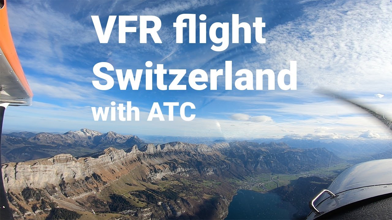 ATC Adventure Over The Alps: Flying the Majestic Säntis & Churfirsten | C172 VFR