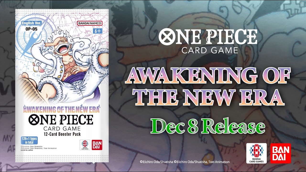 ONE PIECE CARD GAME BOOSTER PACK -AWAKENING OF THE NEW ERA- Trailer Ver.2