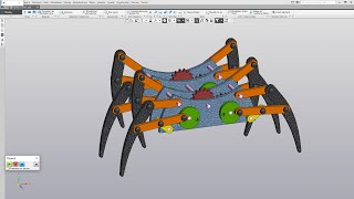 Spider Robot Mechanism