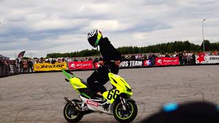 Yamaha Aerox Stunt / KRELLER STUNT / Radomsko 2015