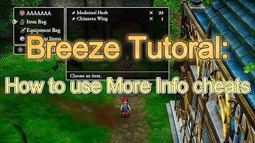 Breeze Tutorial: How to use More Info cheats
