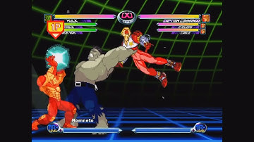 MvC2: Iron Man AAA setup for Hulk Infinite