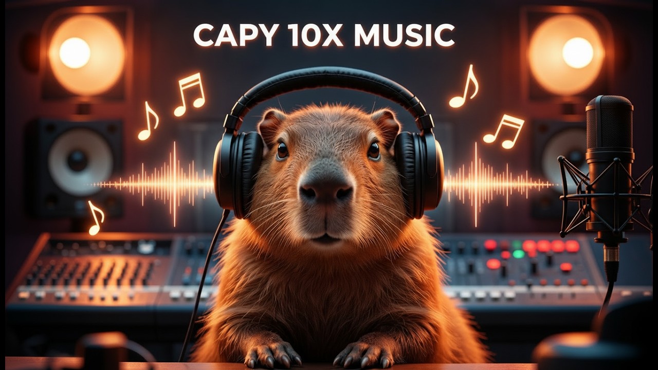 รวม 12 เพลง ครบรอบหนึ่งเดือน Capy10X Music Studio