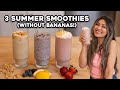 3 Easy High Protein Smoothies Without Banana! Low Carb + Keto
